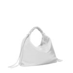 PROENZA LARGE DRAWSTRING SHOULDER BAG OPTIC WHITE