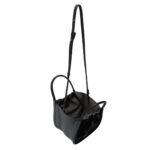 PROENZA SMALL RUCHED CROSSBODY TOTE BLACK