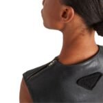 PRADA LEATHER DRESS