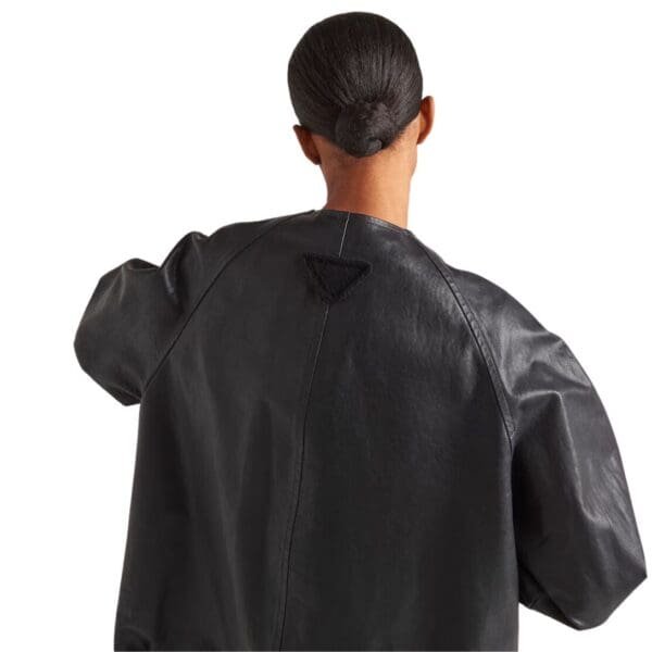 PRADA LEATHER COAT