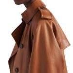 PRADA NAPPA LEATHER COAT