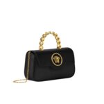 VERSACE LA MEDUSA SATIN MINI BAG