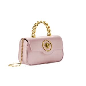 VERSACE LA MEDUSA SATIN MINI BAG