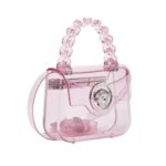 VERSACE LA MEDUSA TRANSPARENT MINI BAG