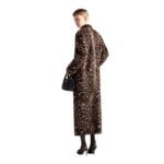 PRADA PRINTED SHEEPSKIN COAT