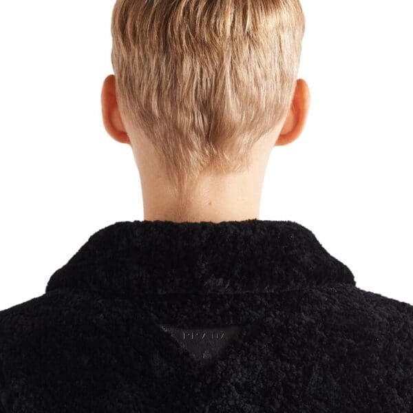 PRADA SHEARLING CABAN JACKET