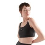 PRADA STRETCH NAPPA LEATHER TOP