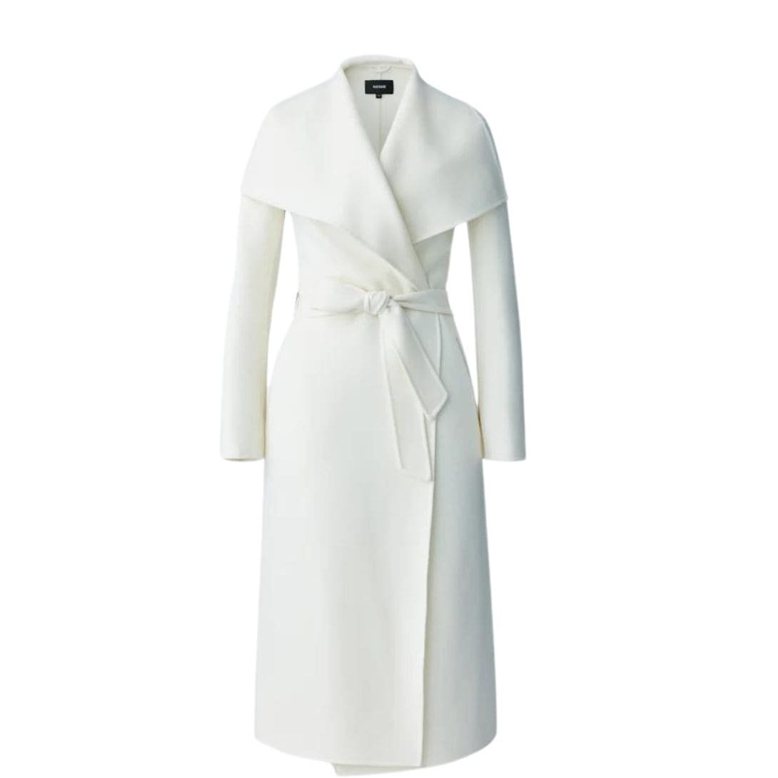 MACKAGE MAI-CN DOUBLE-FACE WOOL WRAP COAT