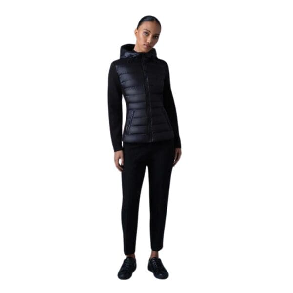 MACKAGE DELLA-R HYBRID JACKET WITH HOOD