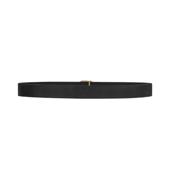 GIVENCHY BELT IN LEATHER WITH G-CHAIN BUCKLE BLACK