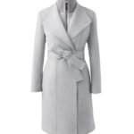 mackage norita 2-in-1 double face wool coat with sash