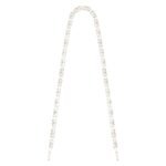 GIVENCHY G CUBE CHAIN STRAP IN METAL PALLADIUM