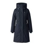 MACKAGE SHILOH 2-IN-1 FITTED DOWN COAT WITH REMOVABLE BIB