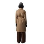 MACKAGE THALIA DOUBLE-FACE WOOL ROBE COAT