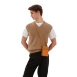 VALEXTRA BRERA B-TRACOLLINA SLIM CROSSBODY MICRO BAG