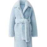 mackage etienne shearling coat with belt