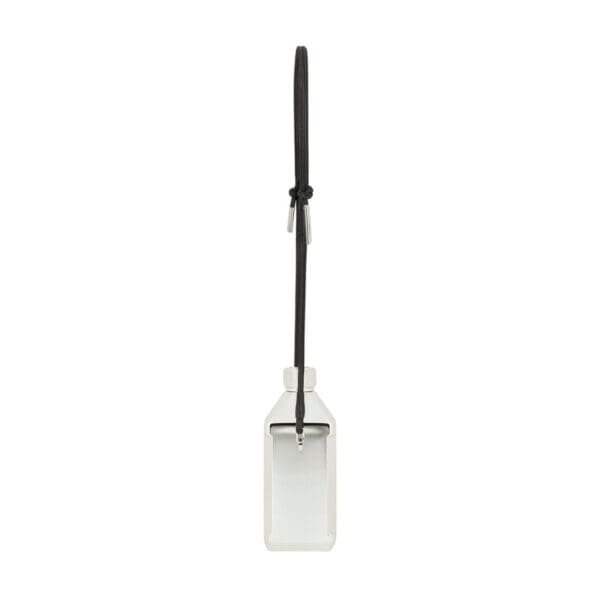 GIVENCHY 4G FLASK IN METAL WITH STRAP SILVERY