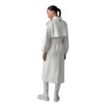 MACKAGE CEYLA DOUBLE-FACE WOOL COAT WITH SASH BELT