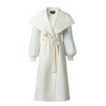 MACKAGE MAI-NV DOUBLE-FACE WOOL WRAP COAT