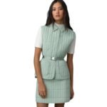 MACKAGE HELIA LIGHT DOWN VERTICAL QUILTED VEST