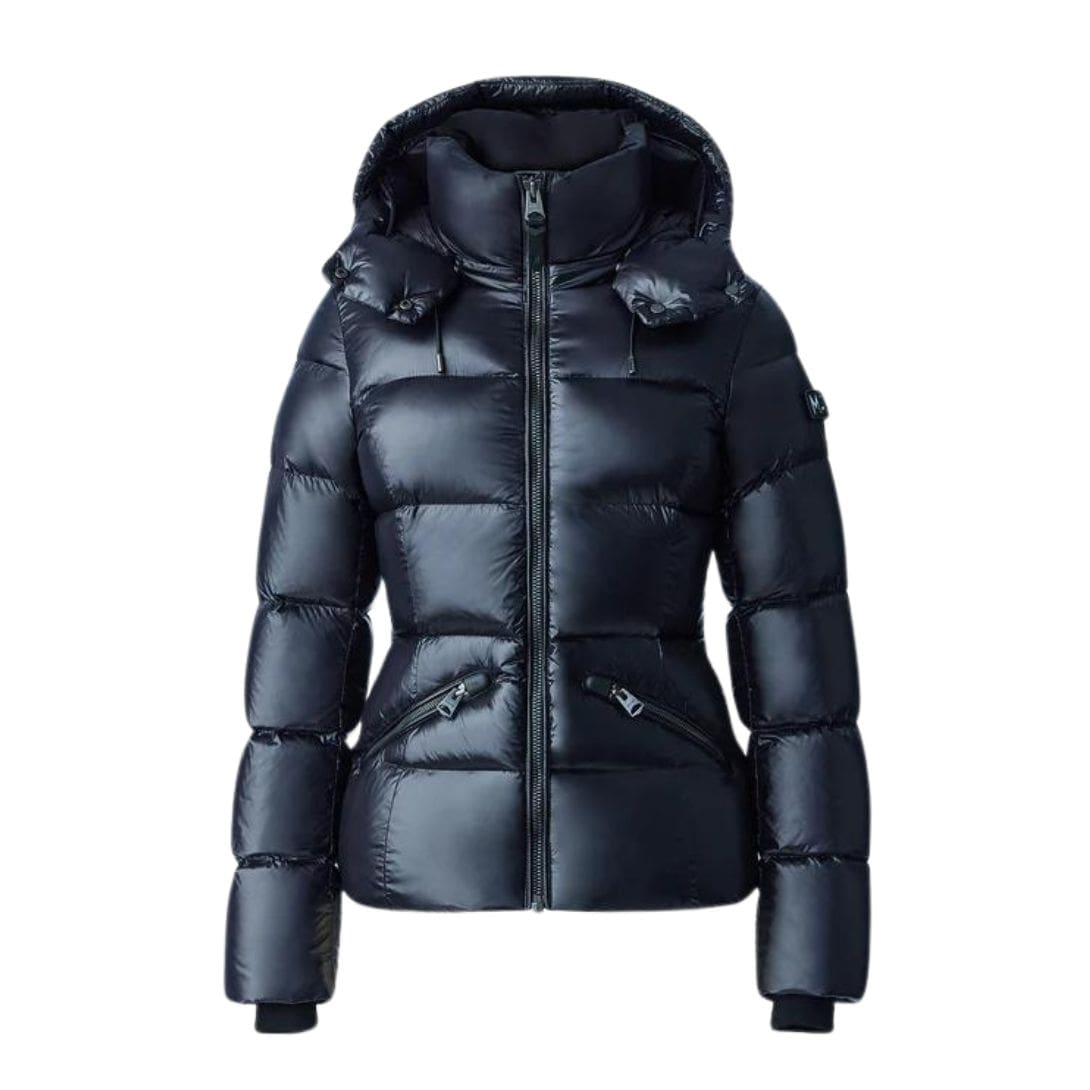 MACKAGE MADALYN LUSTROUS LIGHT DOWN JACKET WITH HOOD FOR LADIES