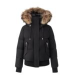 MACKAGE NEFI-F DOWN JACKET WITH REMOVABLE FUR TRIMMED HOOD