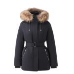 MACKAGE JENI-FZ 2-IN-1 DOWN PARKA WITH REMOVABLE BIB & FUR TRIM