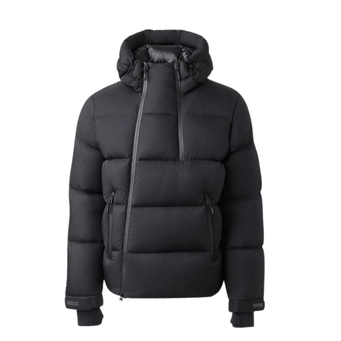 MACKAGE KENJI DOWN SKI JACKET WITH ASYMMETRICAL ZIP CLOSURE