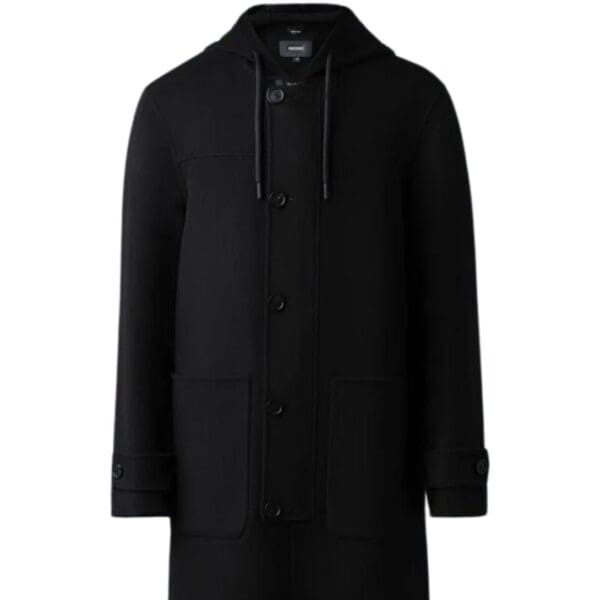 mackage joshua double-face wool long coat