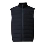 mackage jacob rib knit light down vest