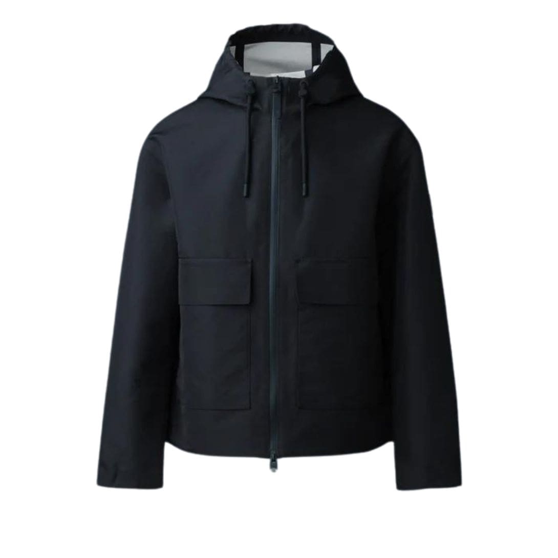 mackage eric recycled technical jacket with hood