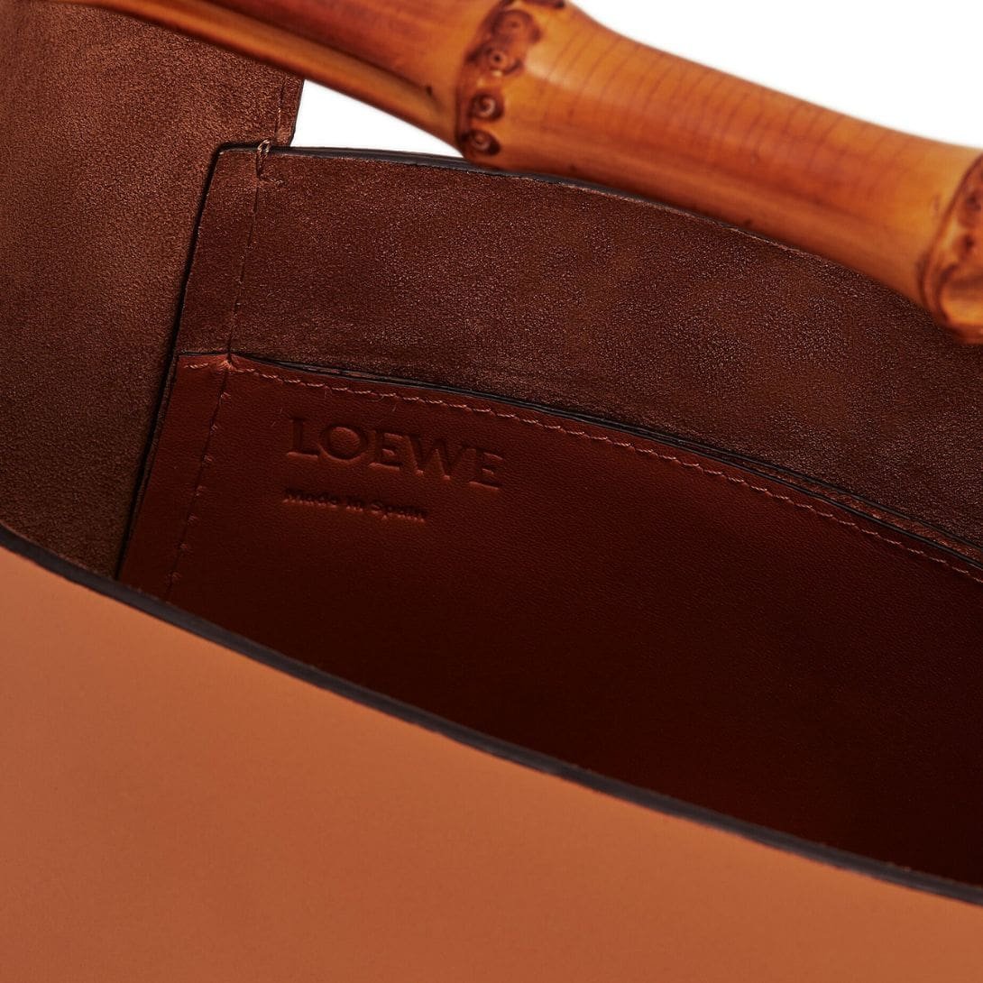 LOEWE BAMBOO BUCKET BAG IN CALFSKIN