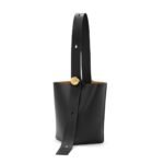 LOEWE MEDIUM PEBBLE BUCKET BAG IN SOFT CALFSKIN