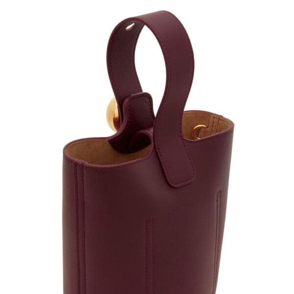 LOEWE PEBBLE MINI BUCKET BAG IN SOFT CALFSKIN - Image 4