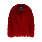 THE ATTICO RED SHORT COAT