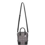 LOEWE AMAZONA 15 BAG IN ANAGRAM JACQUARD AND CALFSKIN