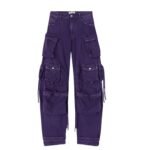 THE ATTICO FERN PURPLE LONG PANTS