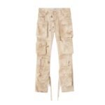 THE ATTICO ESSIE NATURAL MARBLE LONG PANTS