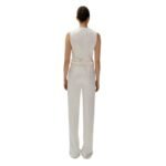 MAGDA BUTRYM CLASSIC WAISTCOAT IN CREAM