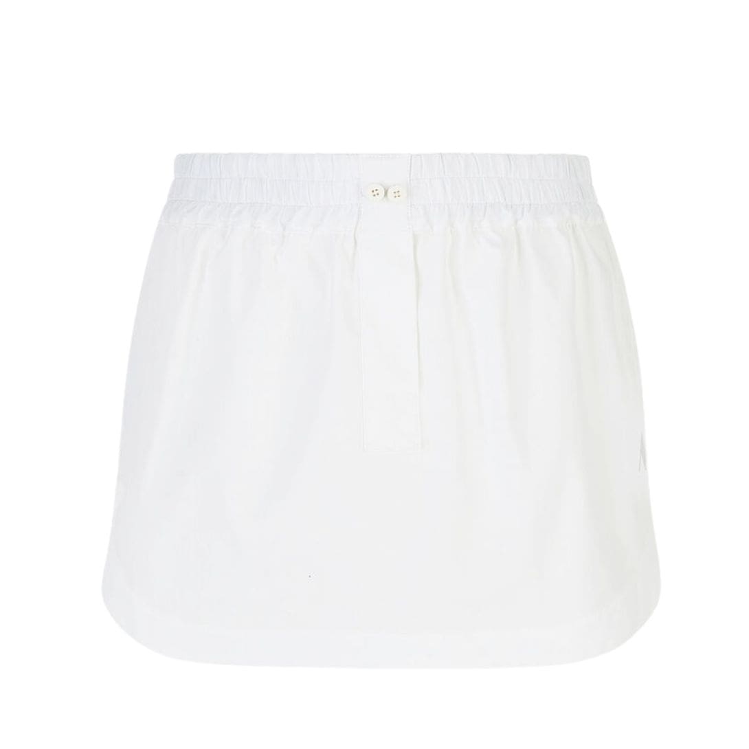 THE ATTICO ROONEY WHITE MINI SKIRT