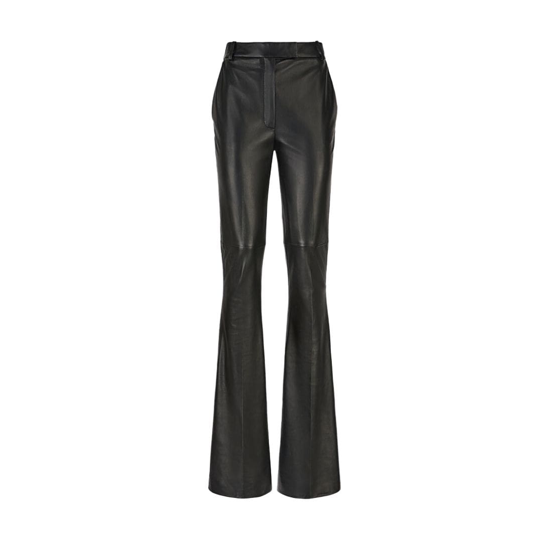 THE ATTICO PIAF BLACK LONG PANTS