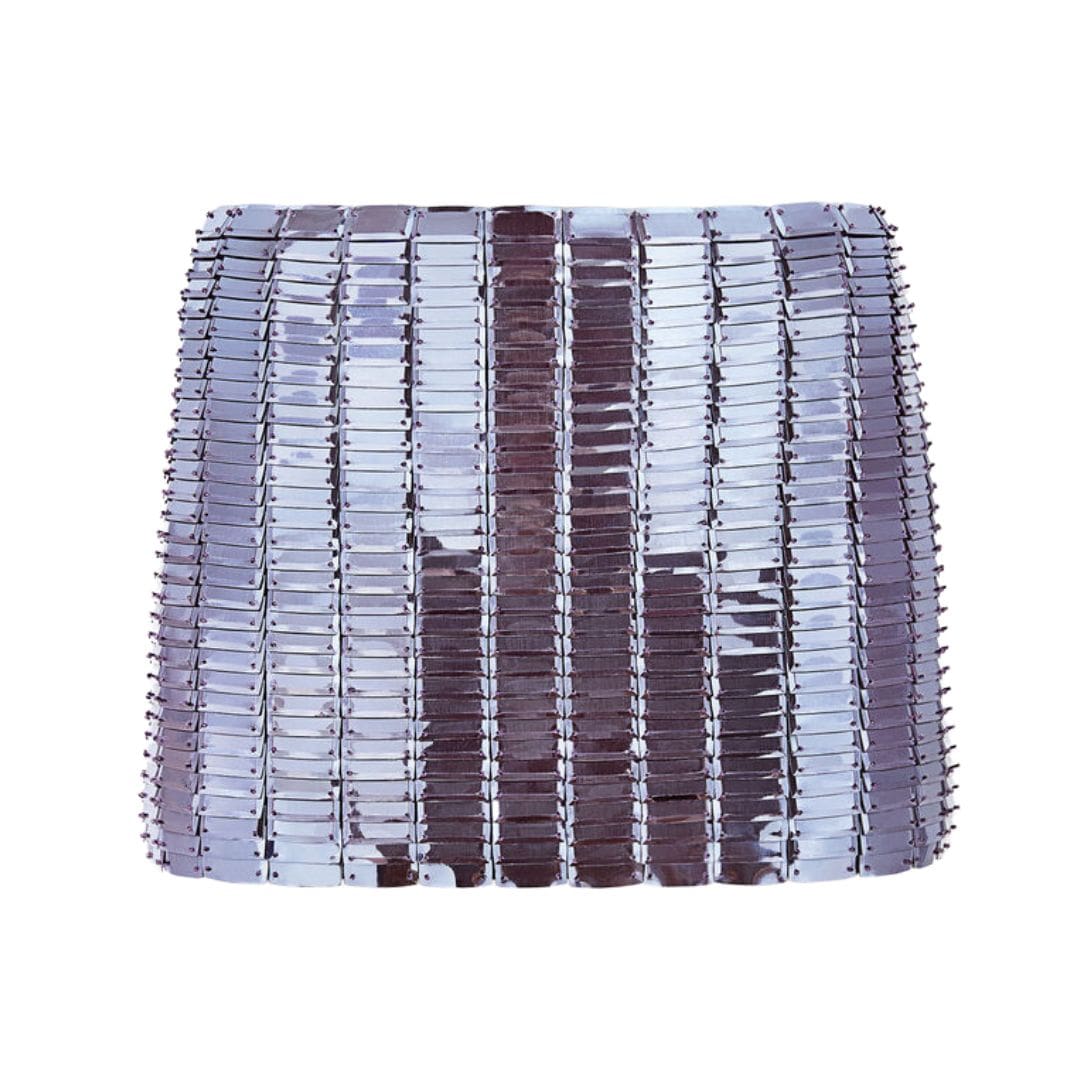 THE ATTICO RUE LAVENDER MINI SKIRT