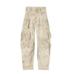 THE ATTICO FERN NATURAL MARBLE LONG PANTS