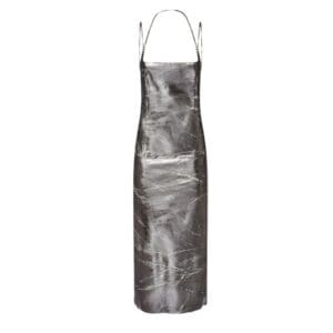 THE ATTICO SILVER MIDI DRESS