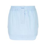 THE ATTICO ROONEY DUSTY BLUE MINI SKIRT