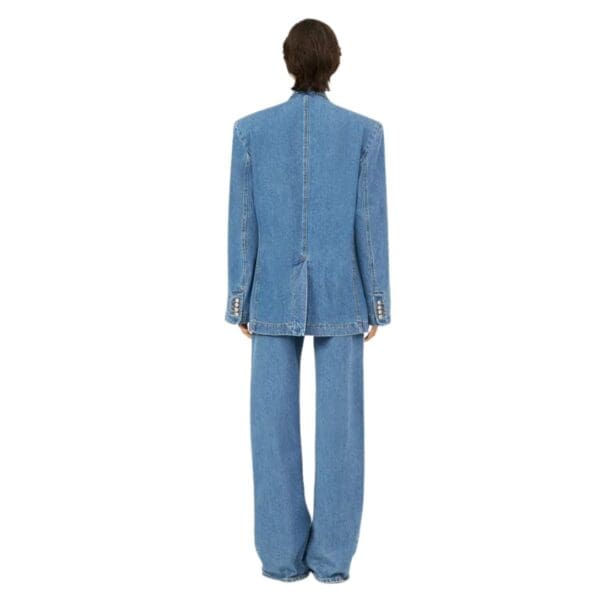 MAGDA BUTRYM CLASSIC OVERSIZED DENIM BLAZER