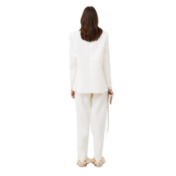 MAGDA BUTRYM SHALDON PANTS IN CREAM