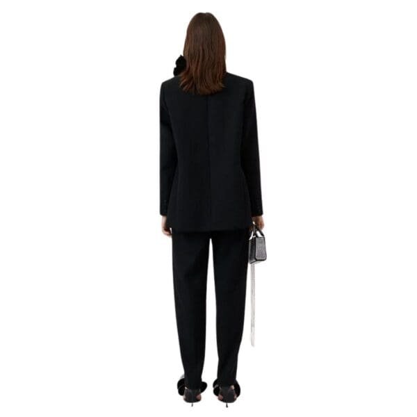 MAGDA BUTRYM SHALDON PANTS IN BLACK