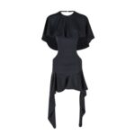 THE ATTICO ''AIRI'' BLACK MINI DRESS