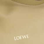 LOEWE LARGE FLAMENCO CLUTCH BAG IN CALFSKIN NAPPA